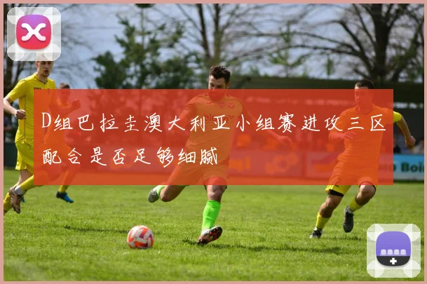 D组巴拉圭澳大利亚小组赛进攻三区配合是否足够细腻