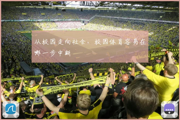 从校园走向社会,校园体育容易在哪一步中断